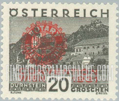 FindYourStampsValue: Semi-Postal, Republic: Durnstein