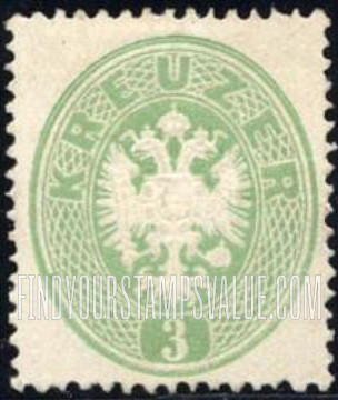 FindYourStampsValue: Austrian Monarchy (including Hungary): Coat of Arms