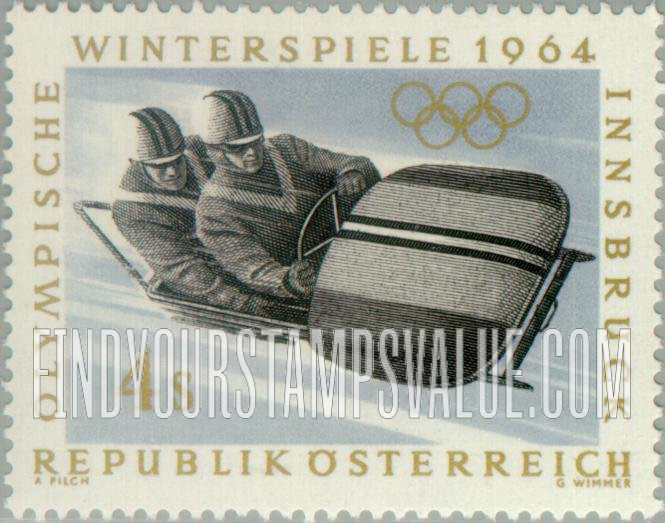 FindYourStampsValue: Sports: Bobsledding