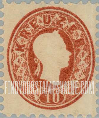 FindYourStampsValue: Austrian Monarchy (including Hungary): Franz Josef
