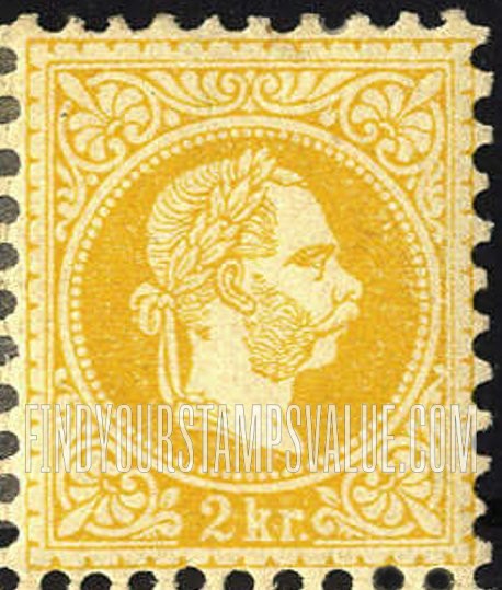 FindYourStampsValue: Austro-Hungarian Monarchy: Franz Josef