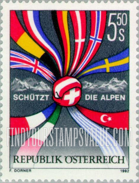 FindYourStampsValue: Protection of the Alps