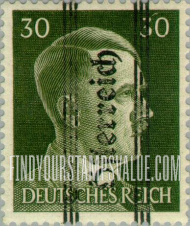 FindYourStampsValue: For Use in Styria: Stamp of Germany