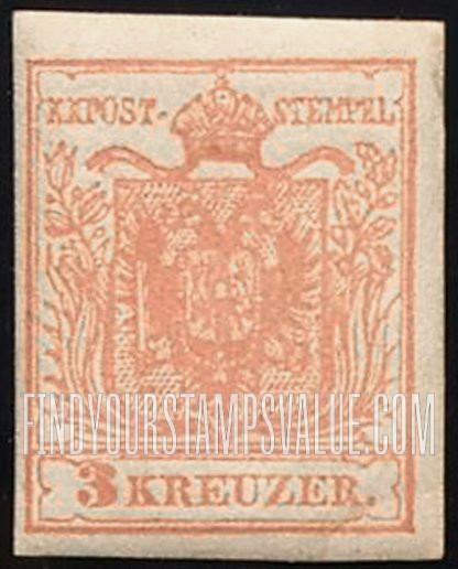 FindYourStampsValue: Austrian Monarchy (including Hungary): Coat of Arms