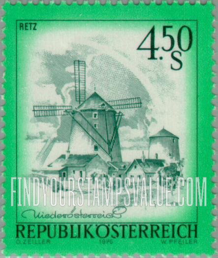FindYourStampsValue: Windmill, Retz
