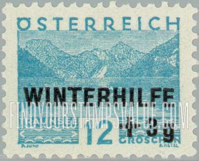 FindYourStampsValue: Semi-Postal, Republic: Traunsee
