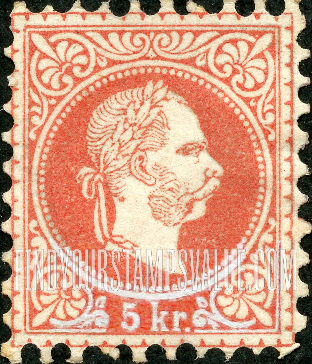 FindYourStampsValue: For Austria only: Franz Josef