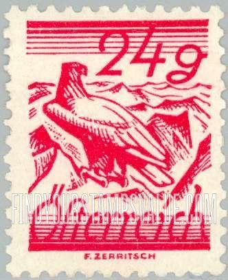 FindYourStampsValue: Republic: White-Shouldered Eagle