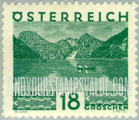FindYourStampsValue: Republic: Traunsee