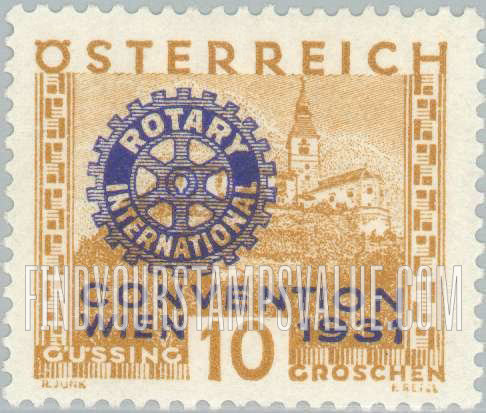 FindYourStampsValue: Semi-Postal, Republic: Güssing