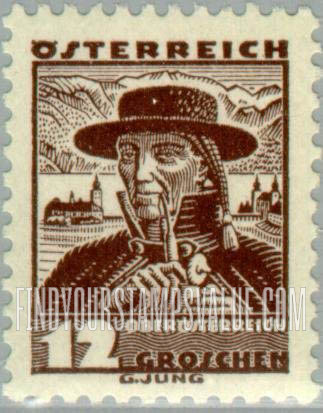 FindYourStampsValue: Republic, Costumes of various districts: Upper Austria