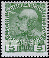 FindYourStampsValue: For Austria only: Franz Josef