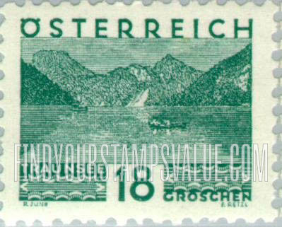 FindYourStampsValue: Republic: Traunsee