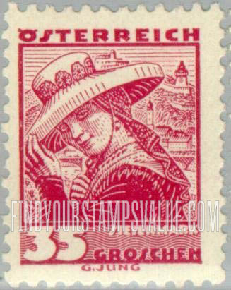 FindYourStampsValue: Republic, Costumes of various districts: Styria