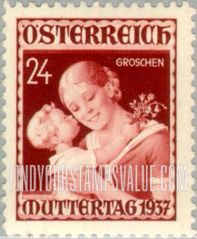 FindYourStampsValue: Mother and Child