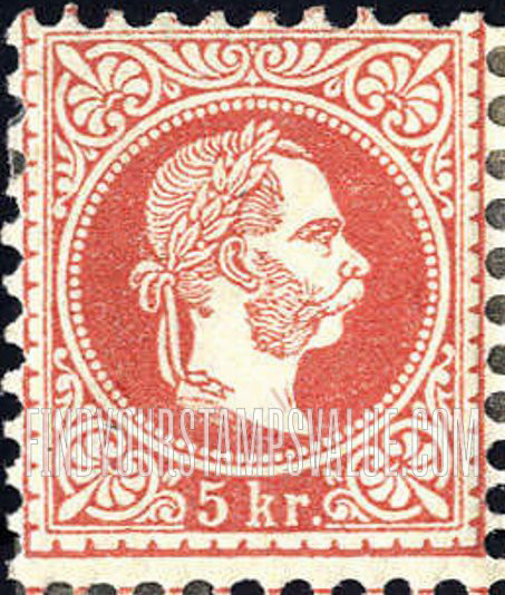 FindYourStampsValue: Austro-Hungarian Monarchy: Franz Josef