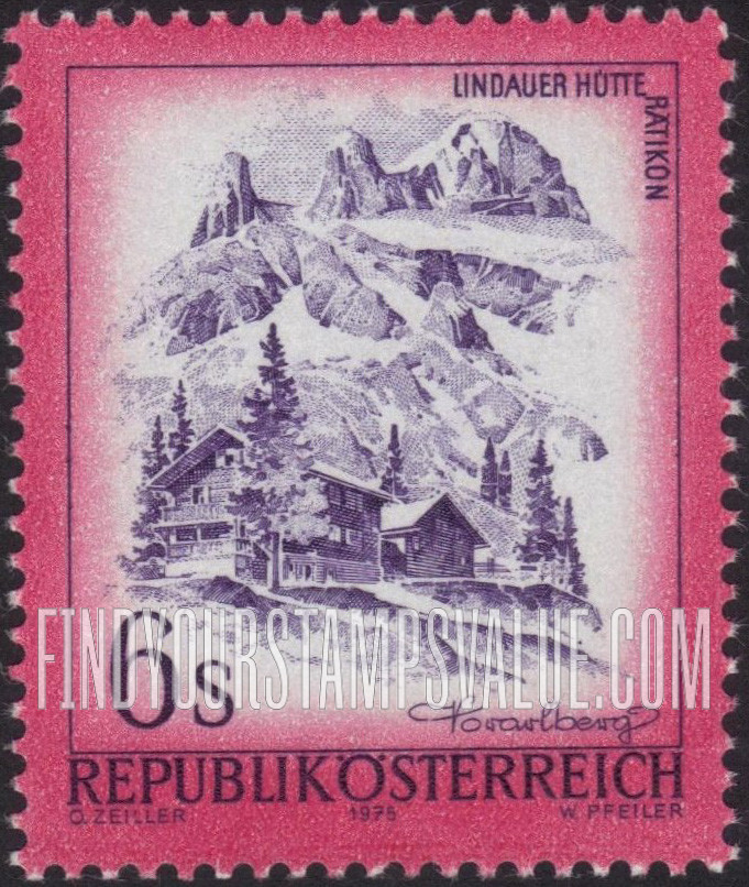 FindYourStampsValue: Lindauer Hut, Vorarlberg