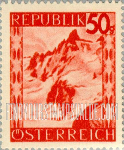 FindYourStampsValue: Silvretta Mountains, Vorarlberg