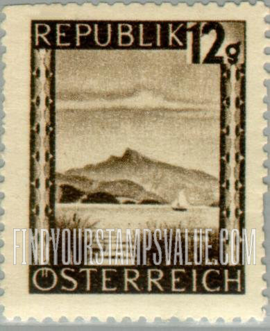 FindYourStampsValue: Wolfgang See, near Salzbur