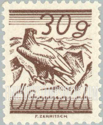 FindYourStampsValue: Republic: White-Shouldered Eagle