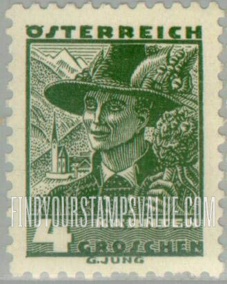 FindYourStampsValue: Republic, Costumes of various districts: Carinthia