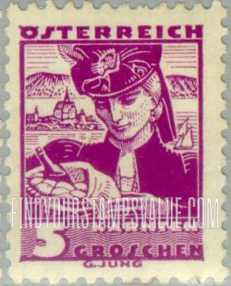 FindYourStampsValue: Republic, Costumes of various districts: Carinthia