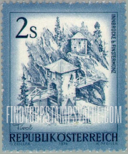 FindYourStampsValue: Inn Bridge, Alt Finstermunz