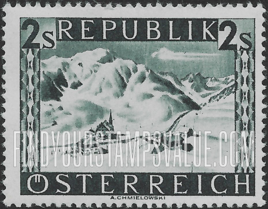 FindYourStampsValue: St. Christof am Arlberg, Tyrol
