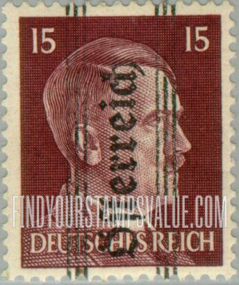 FindYourStampsValue: For Use in Styria: Stamp of Germany
