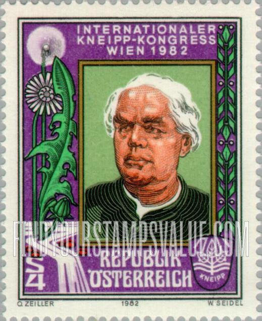 FindYourStampsValue: International Kneipp Hydropathy Congress, Vienna