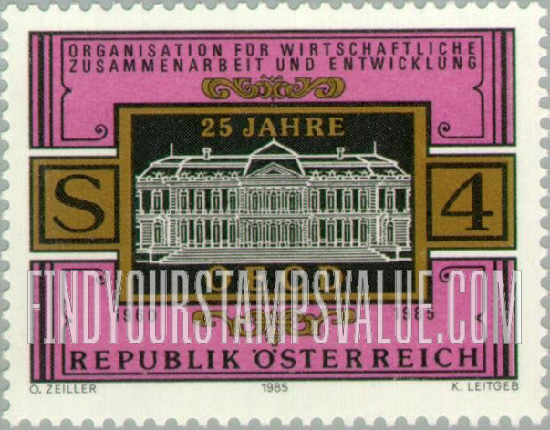FindYourStampsValue: Chateau de la Muette, Paris Headquarters
