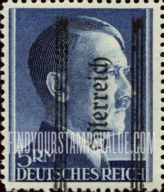 FindYourStampsValue: For Use in Styria: Stamp of Germany