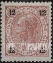 FindYourStampsValue: For Austria only: Franz Josef