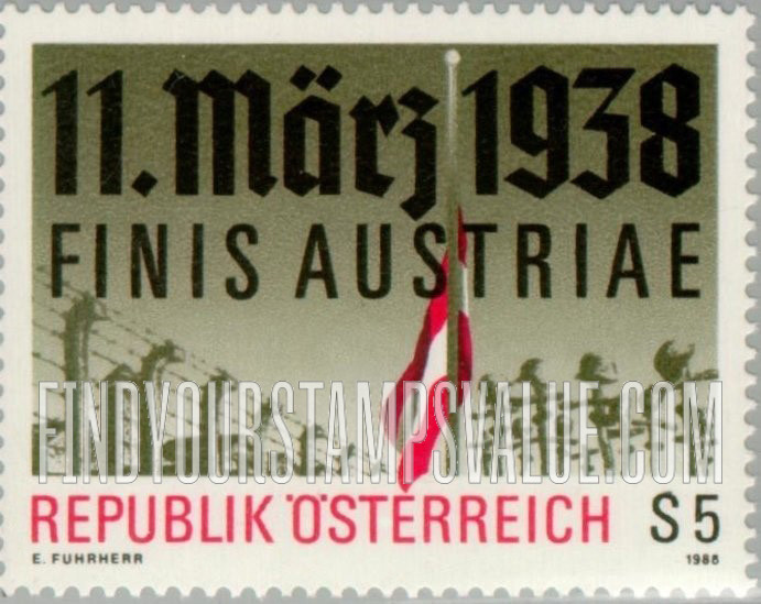 FindYourStampsValue: Anschluss of March 11, 1938