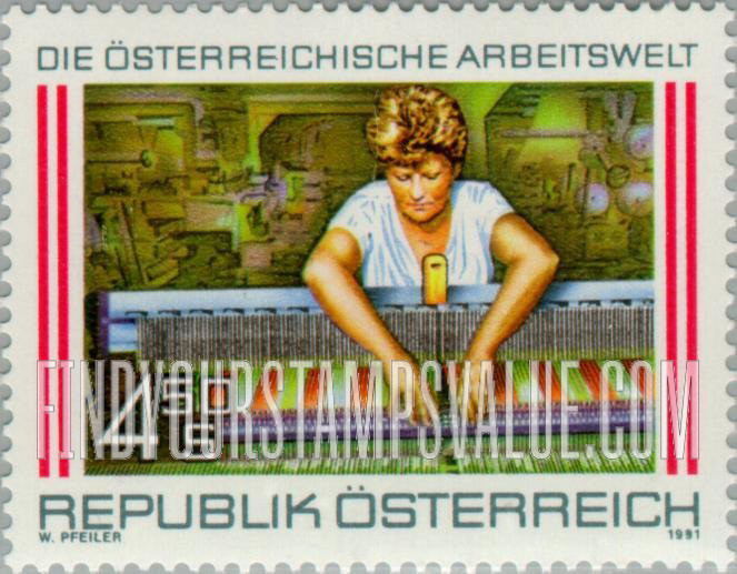 FindYourStampsValue: Industry: Textile worker