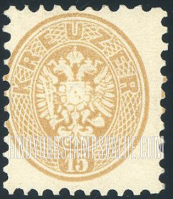 FindYourStampsValue: Austrian Monarchy (including Hungary): Coat of Arms