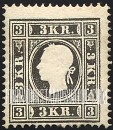 FindYourStampsValue: Austrian Monarchy (including Hungary): Emperor Franz Josef