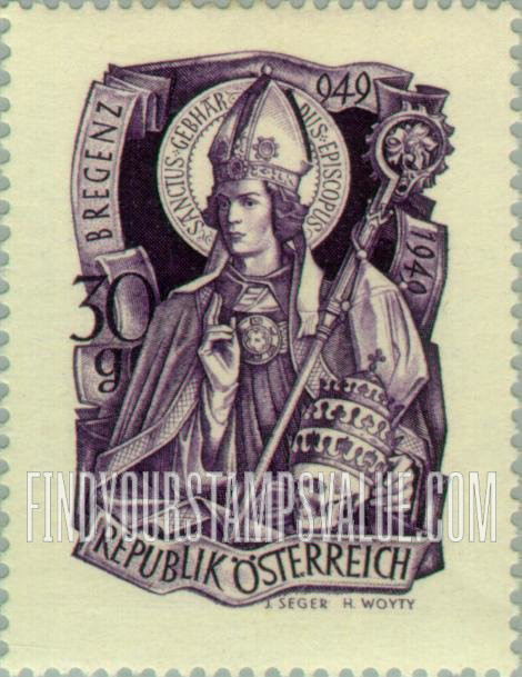 FindYourStampsValue: St. Gebhard
