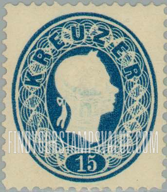 FindYourStampsValue: Austrian Monarchy (including Hungary): Franz Josef