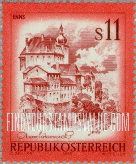 FindYourStampsValue: Old Town, Enns