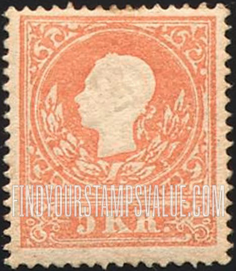 FindYourStampsValue: Austrian Monarchy (including Hungary): Emperor Franz Josef