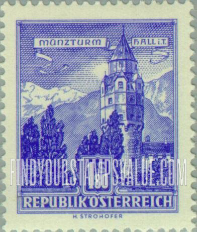 FindYourStampsValue: The Mint, Hall, Tyrol