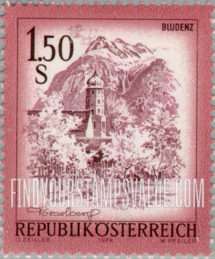 FindYourStampsValue: Bludenz, Vorarlberg