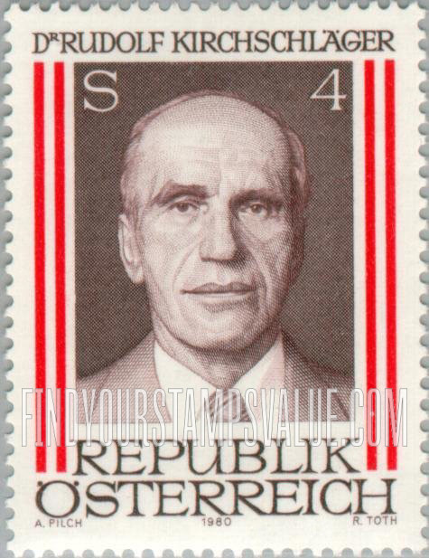 FindYourStampsValue: Rudolph Kirchschlager
