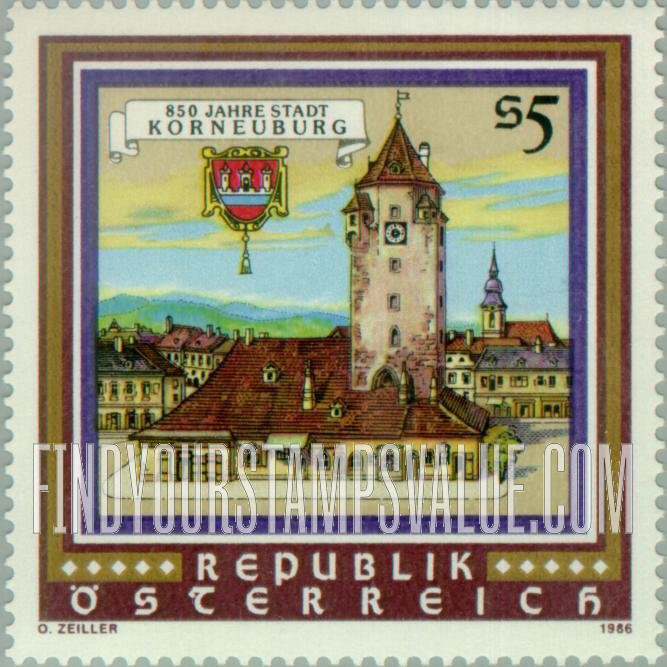 FindYourStampsValue: Korneuberg, 850th Anniversary