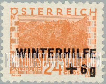 FindYourStampsValue: Semi-Postal, Republic: Salzburg