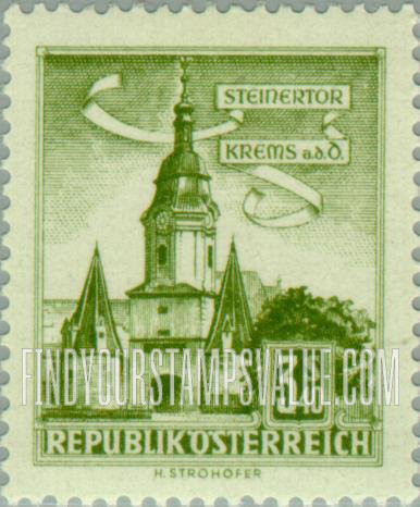 FindYourStampsValue: Steiner Gate, Krems