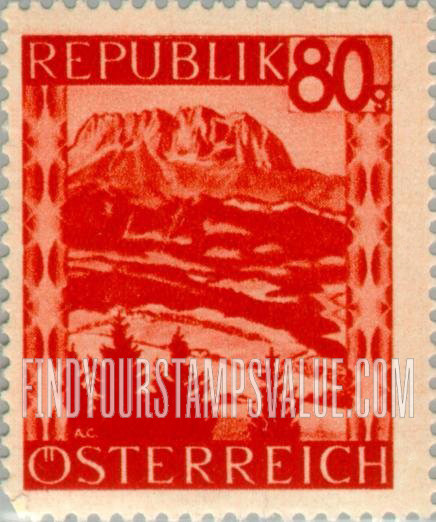 FindYourStampsValue: Kaiser Mountains, Tyrol