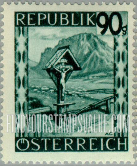 FindYourStampsValue: Wayside Shrine, Tragöss, Styria