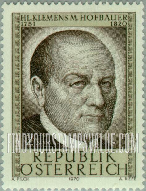 FindYourStampsValue: St. Klemens M. Hofbauer